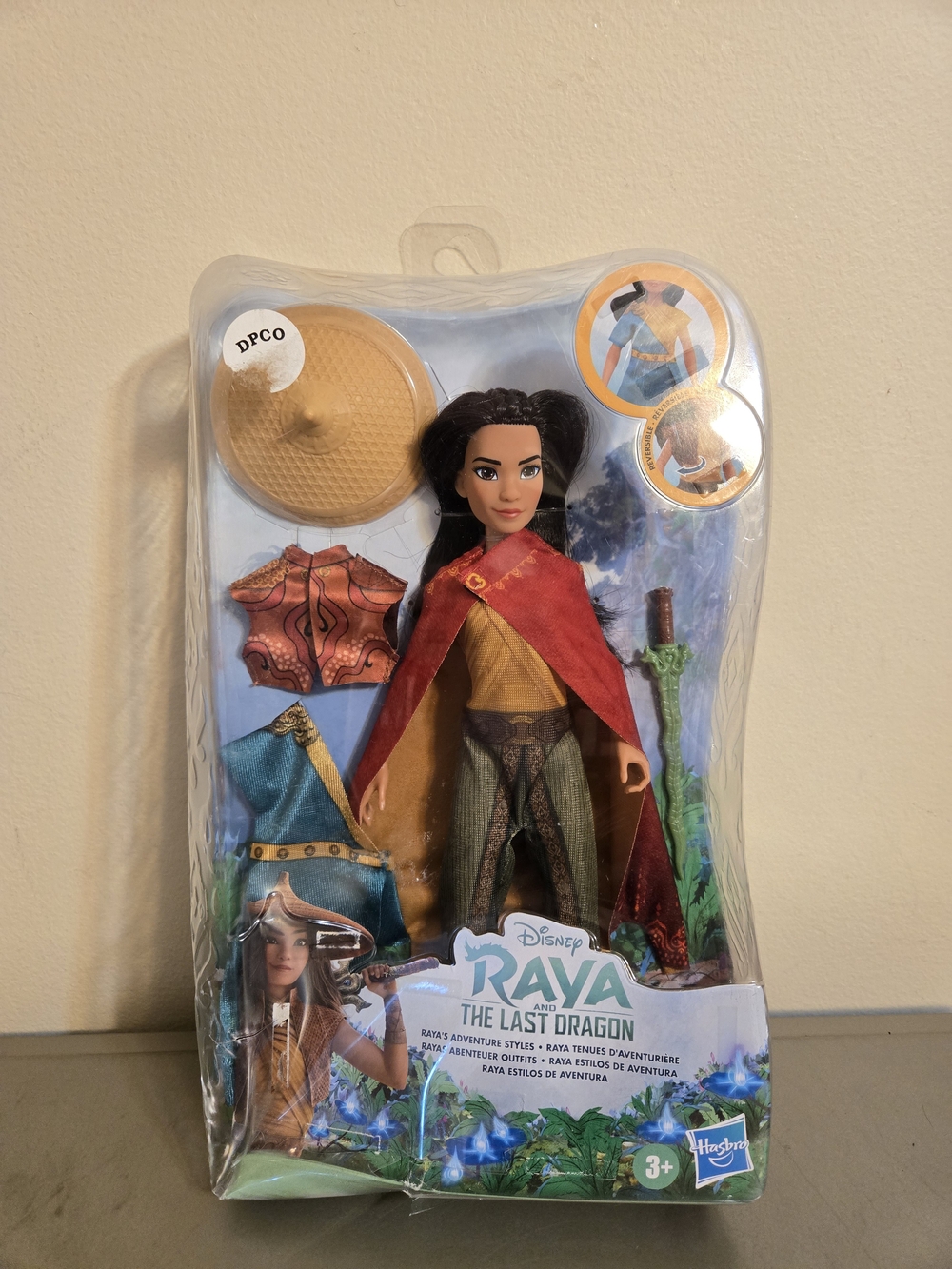 Hasbro Disney Raya and the Last Dragon Raya's Adventure Styles Doll